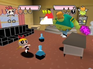 Powerpuff Girls, The - Chemical X-Traction (USA) In game screenshot